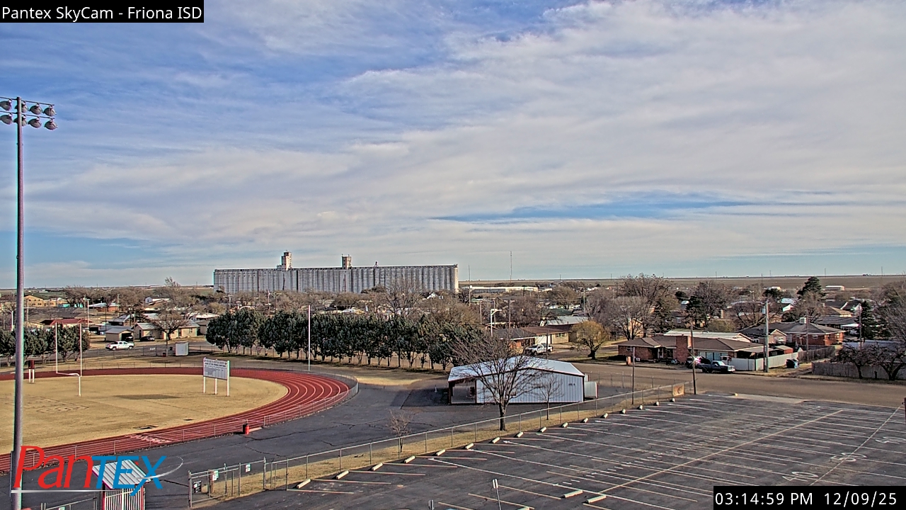 Thumbnail for current weather camera view from Friona ISD in Friona, Texas