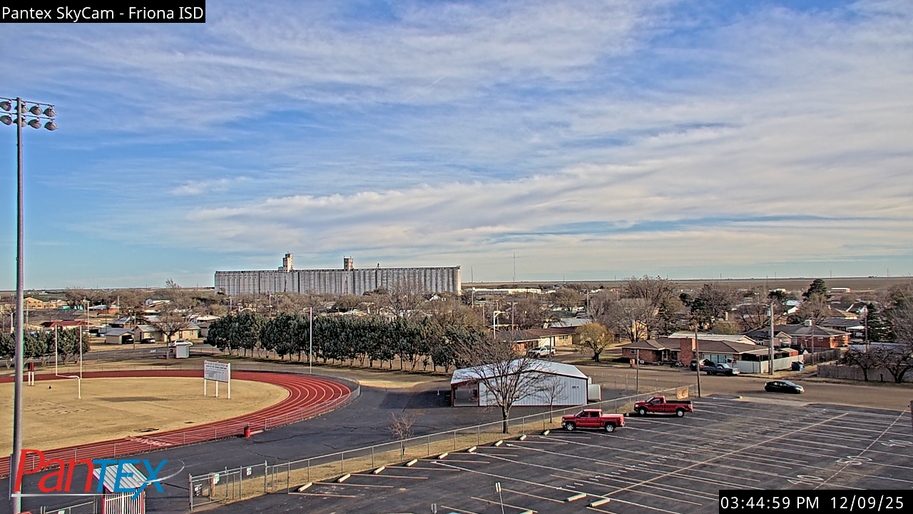 Thumbnail for current weather camera view from Friona ISD in Friona, Texas