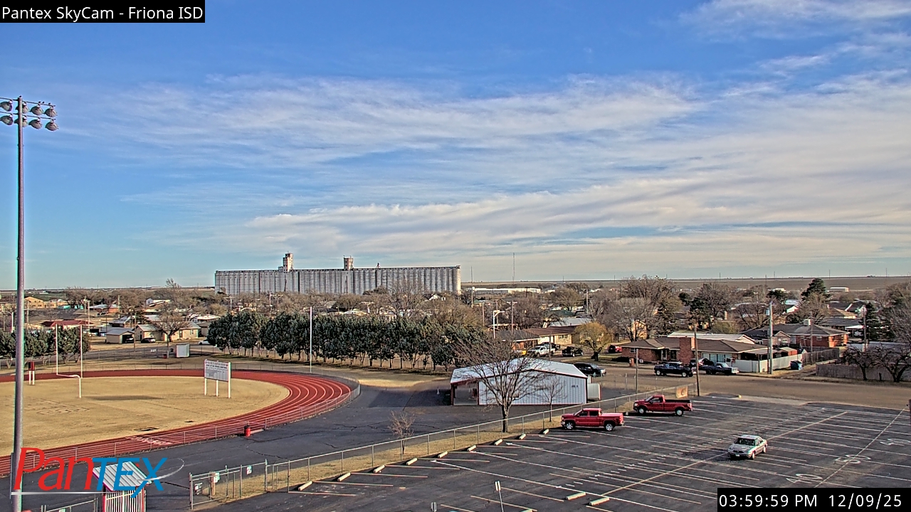 Thumbnail for current weather camera view from Friona ISD in Friona, Texas
