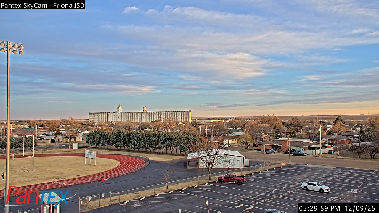 Thumbnail for current weather camera view from Friona ISD in Friona, Texas