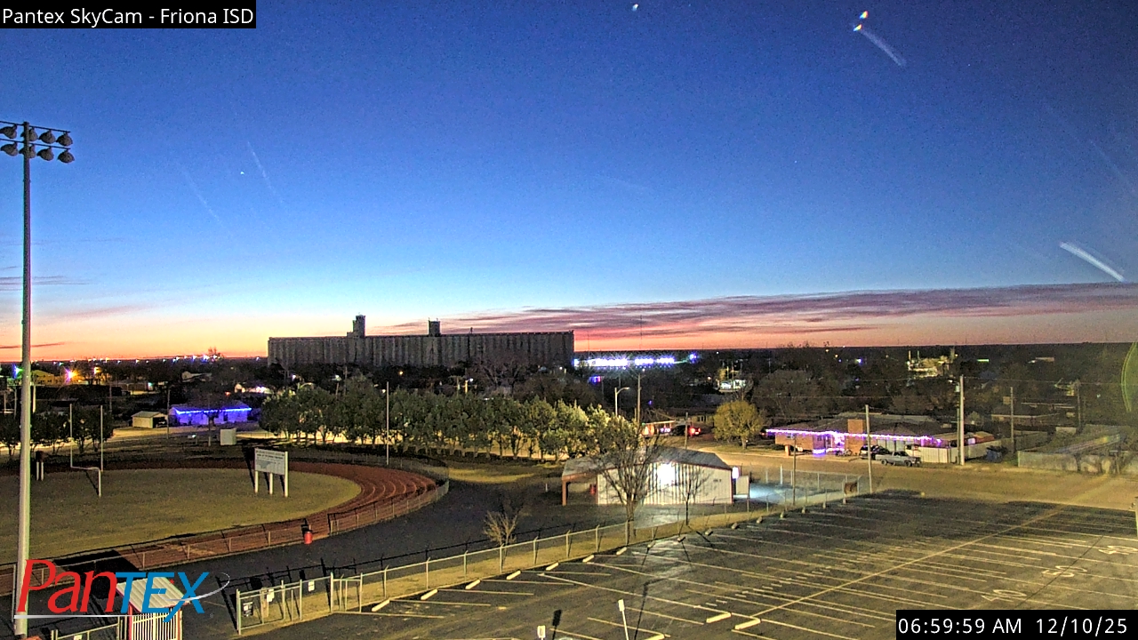 Thumbnail for current weather camera view from Friona ISD in Friona, Texas