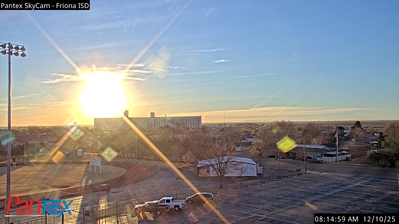 Thumbnail for current weather camera view from Friona ISD in Friona, Texas