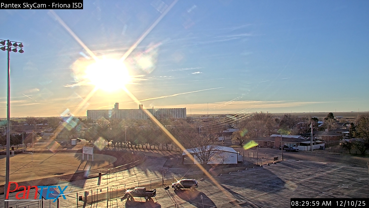 Thumbnail for current weather camera view from Friona ISD in Friona, Texas