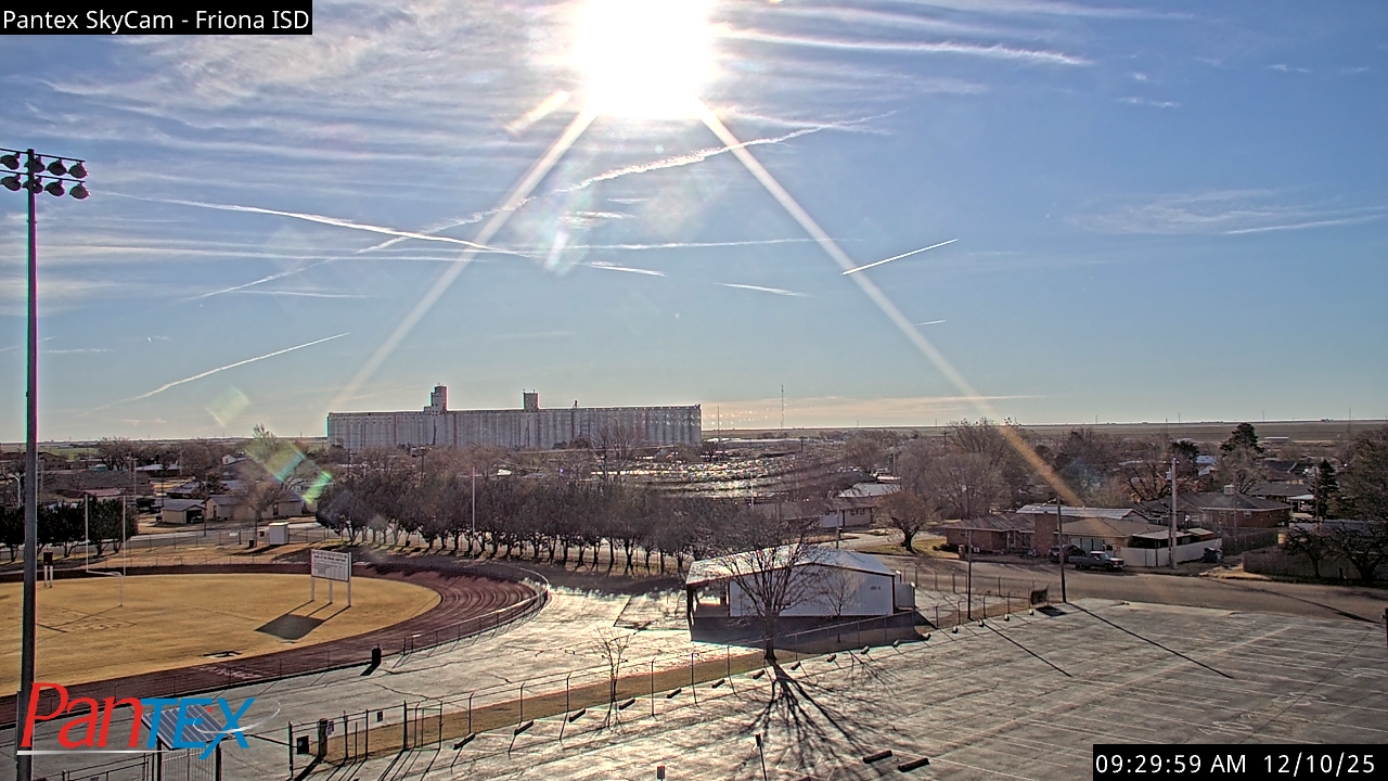 Thumbnail for current weather camera view from Friona ISD in Friona, Texas
