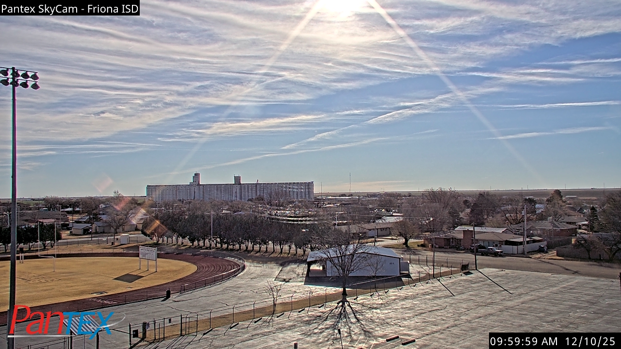 Thumbnail for current weather camera view from Friona ISD in Friona, Texas