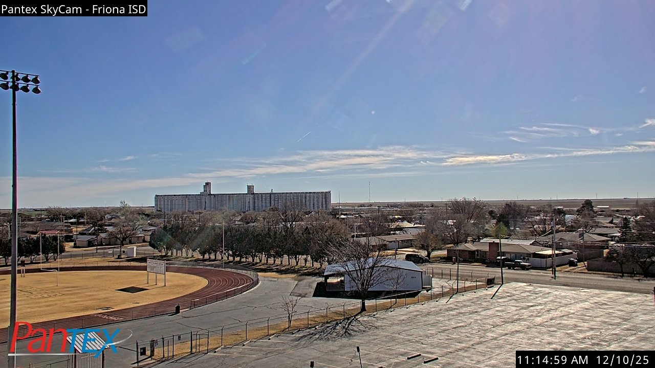 Thumbnail for current weather camera view from Friona ISD in Friona, Texas