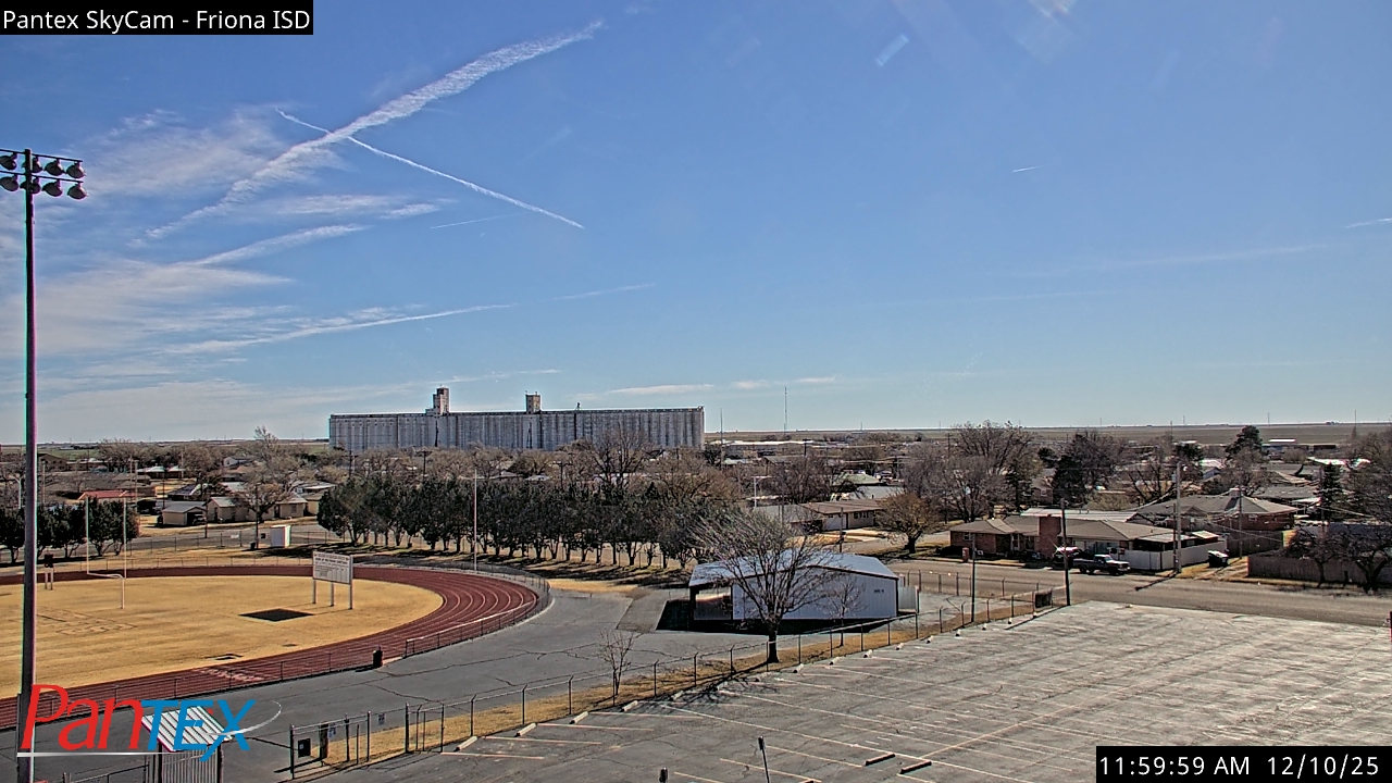 Thumbnail for current weather camera view from Friona ISD in Friona, Texas