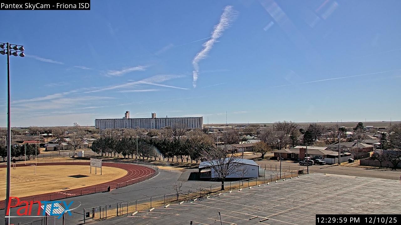 Thumbnail for current weather camera view from Friona ISD in Friona, Texas