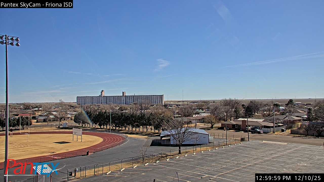 Thumbnail for current weather camera view from Friona ISD in Friona, Texas