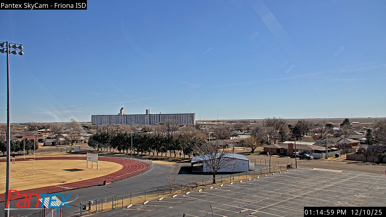Thumbnail for current weather camera view from Friona ISD in Friona, Texas