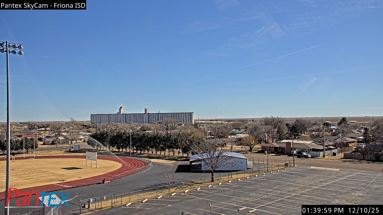 Thumbnail for current weather camera view from Friona ISD in Friona, Texas