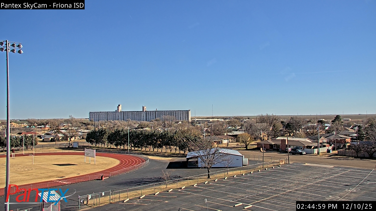 Thumbnail for current weather camera view from Friona ISD in Friona, Texas