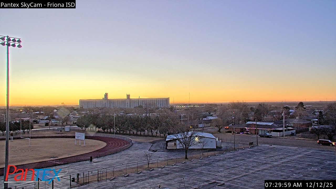 Thumbnail for current weather camera view from Friona ISD in Friona, Texas