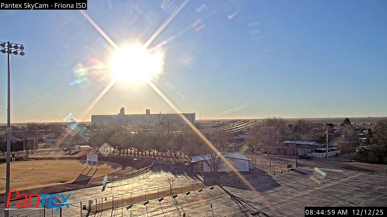 Thumbnail for current weather camera view from Friona ISD in Friona, Texas
