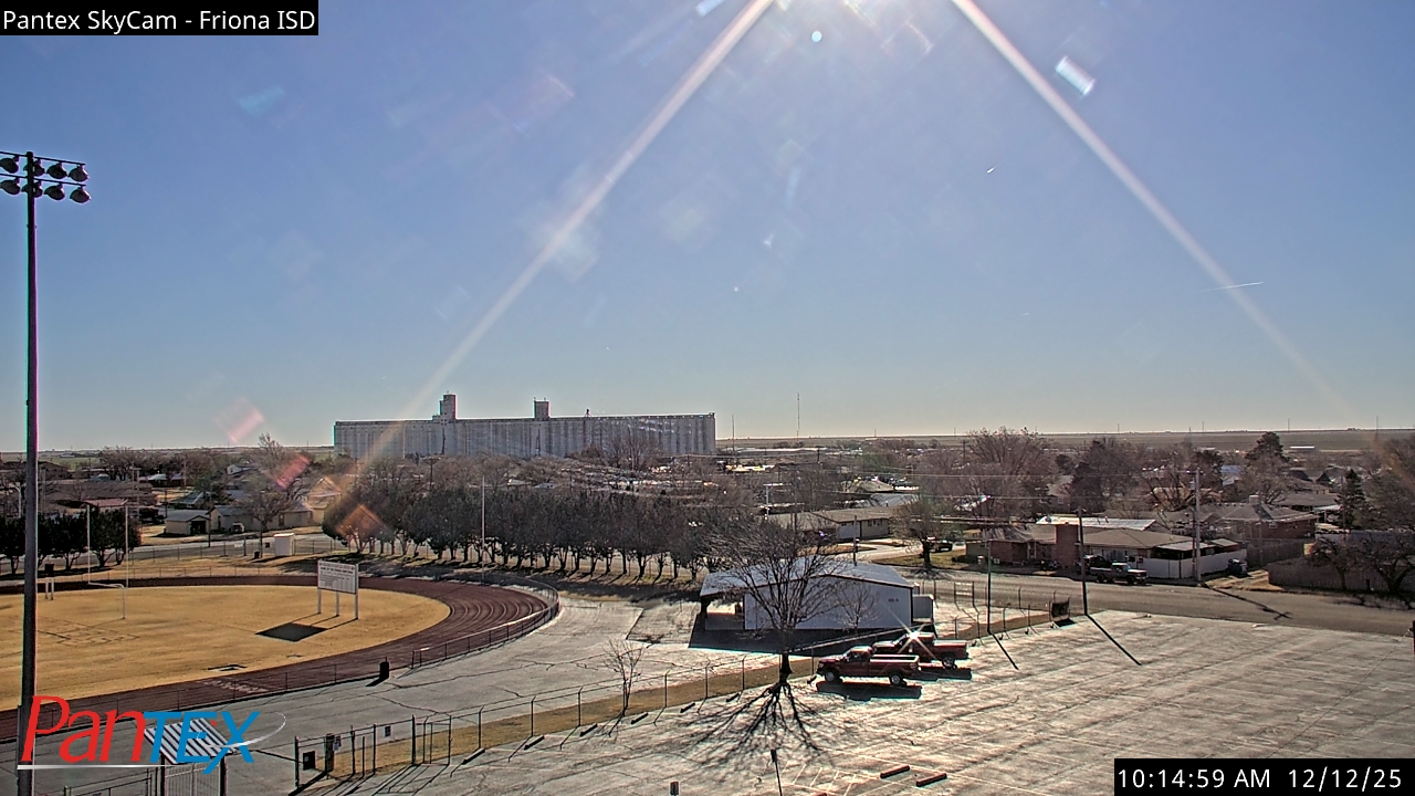 Thumbnail for current weather camera view from Friona ISD in Friona, Texas