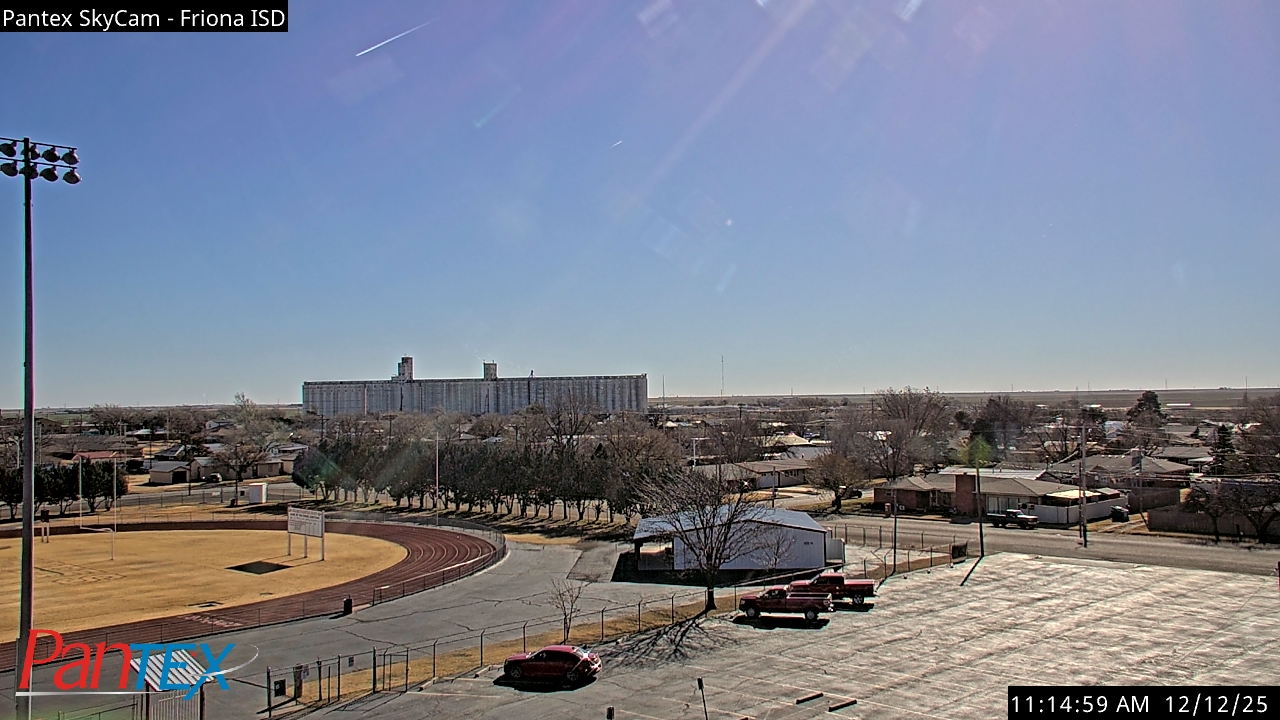 Thumbnail for current weather camera view from Friona ISD in Friona, Texas