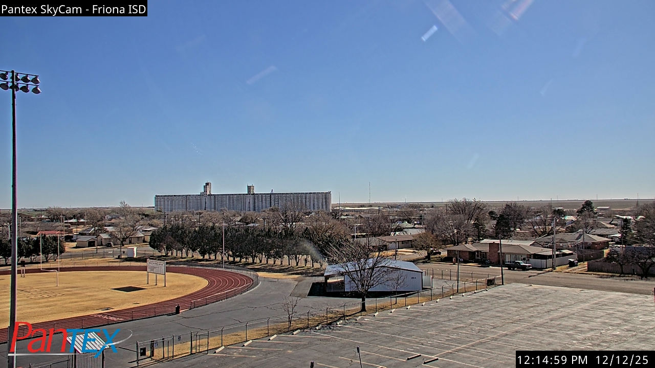 Thumbnail for current weather camera view from Friona ISD in Friona, Texas