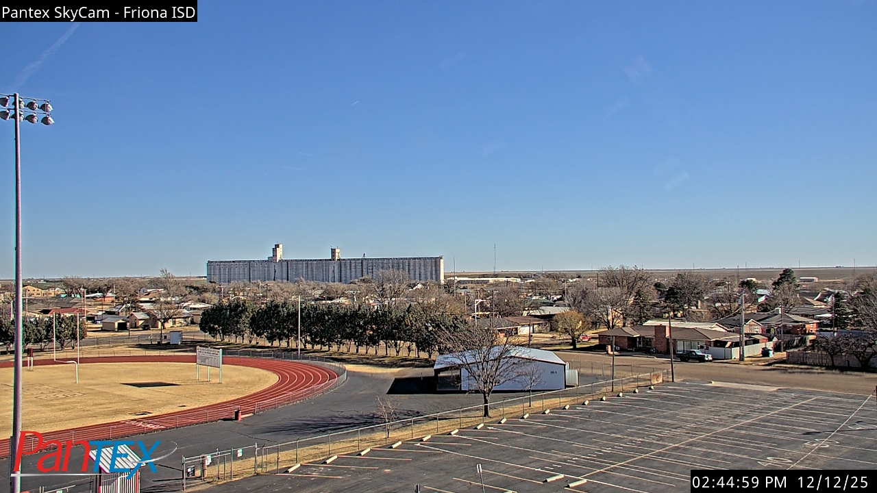 Thumbnail for current weather camera view from Friona ISD in Friona, Texas