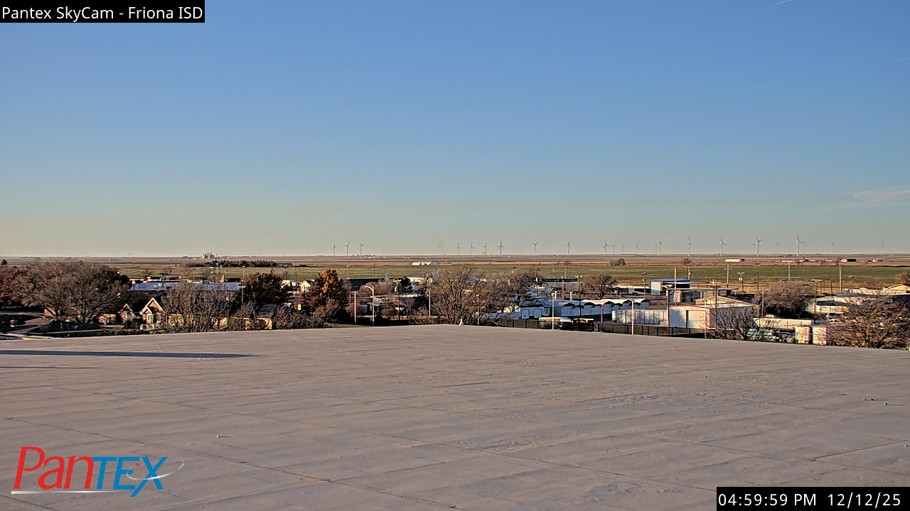 Thumbnail for current weather camera view from Friona ISD in Friona, Texas