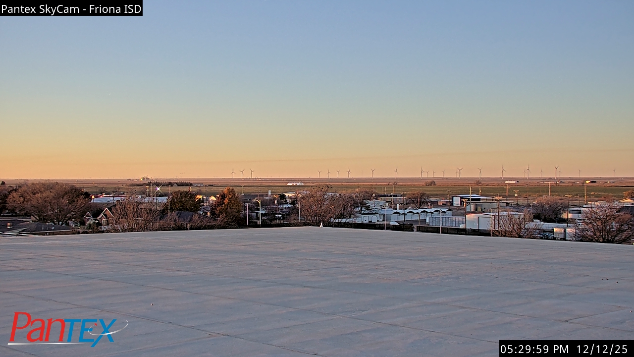Thumbnail for current weather camera view from Friona ISD in Friona, Texas
