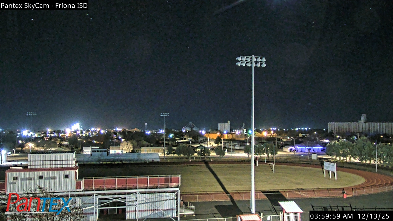 Thumbnail for current weather camera view from Friona ISD in Friona, Texas