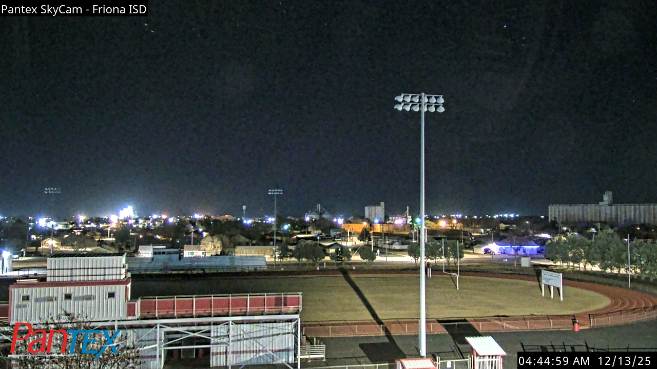 Thumbnail for current weather camera view from Friona ISD in Friona, Texas