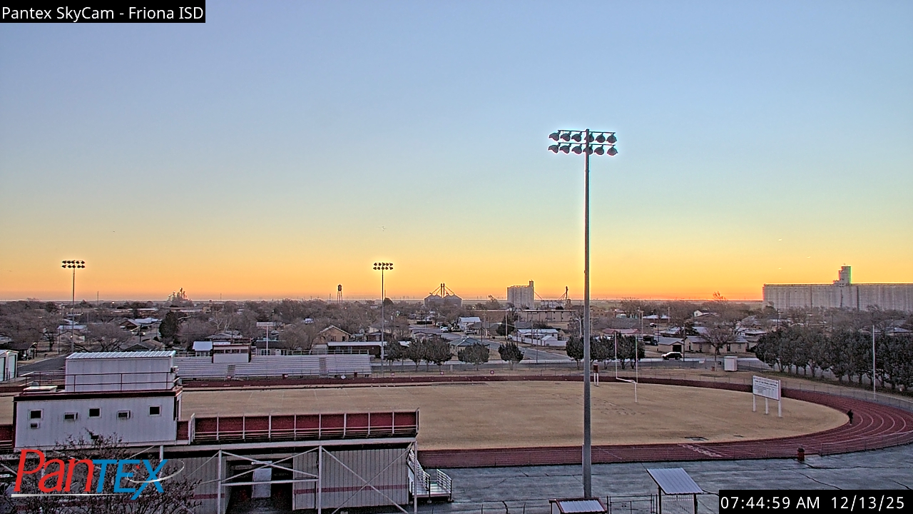 Thumbnail for current weather camera view from Friona ISD in Friona, Texas