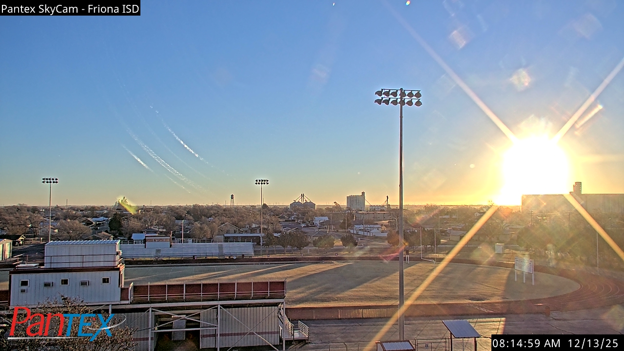 Thumbnail for current weather camera view from Friona ISD in Friona, Texas