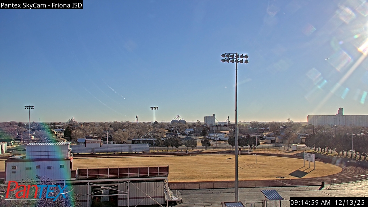 Thumbnail for current weather camera view from Friona ISD in Friona, Texas