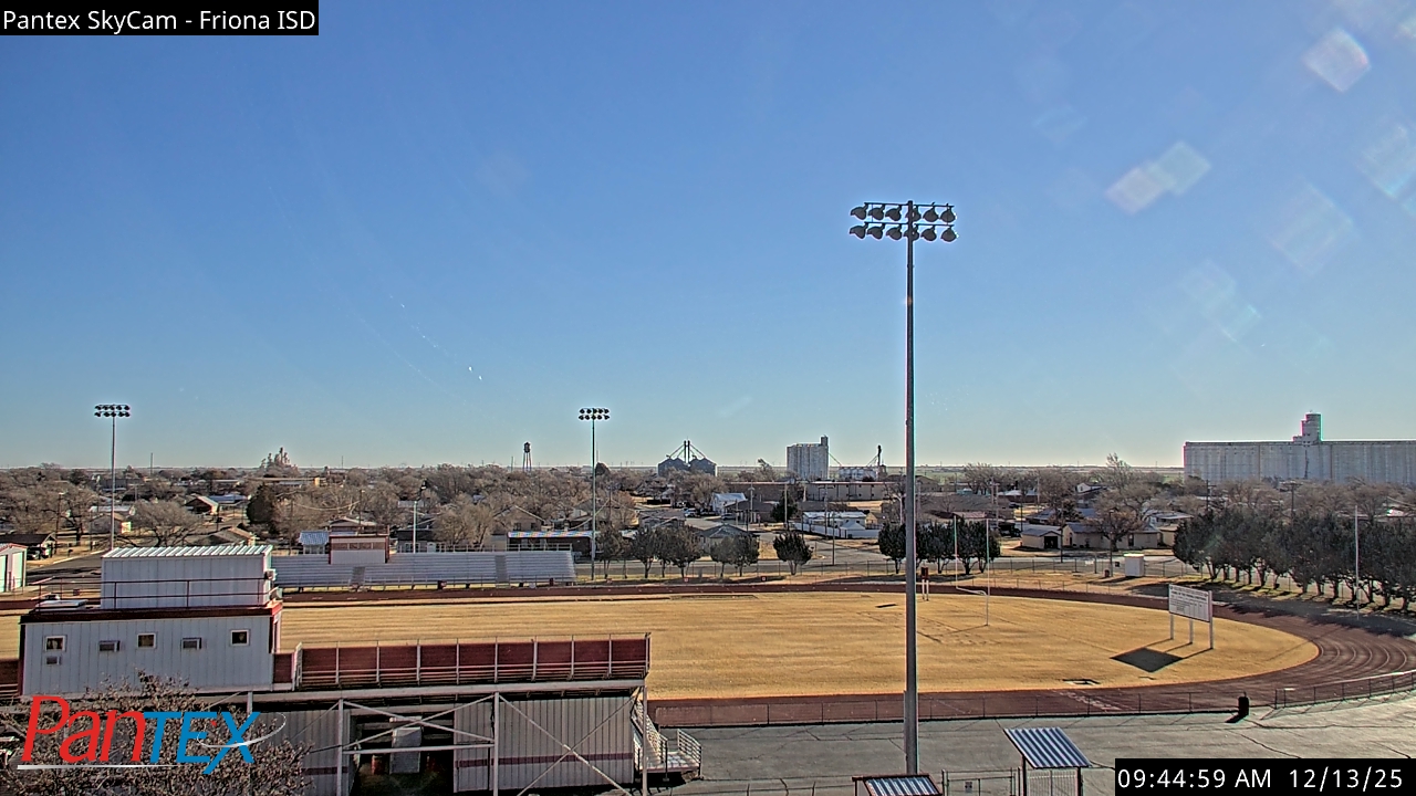 Thumbnail for current weather camera view from Friona ISD in Friona, Texas