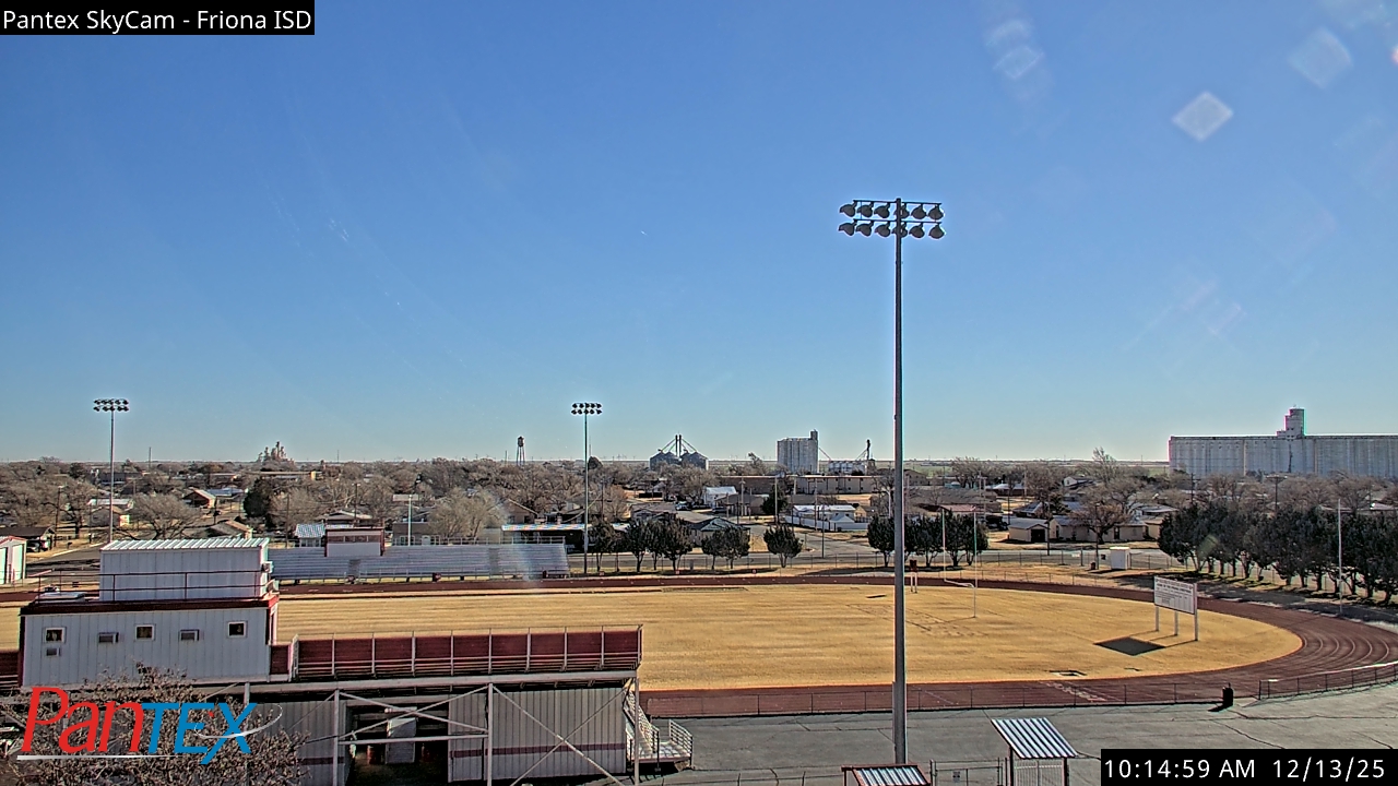 Thumbnail for current weather camera view from Friona ISD in Friona, Texas