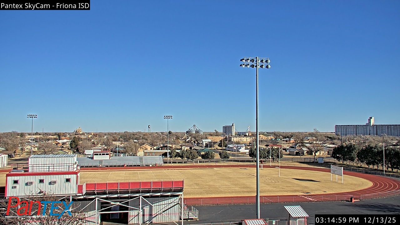 Thumbnail for current weather camera view from Friona ISD in Friona, Texas