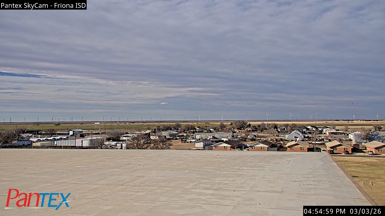 Thumbnail for current weather camera view from Friona ISD in Friona, Texas