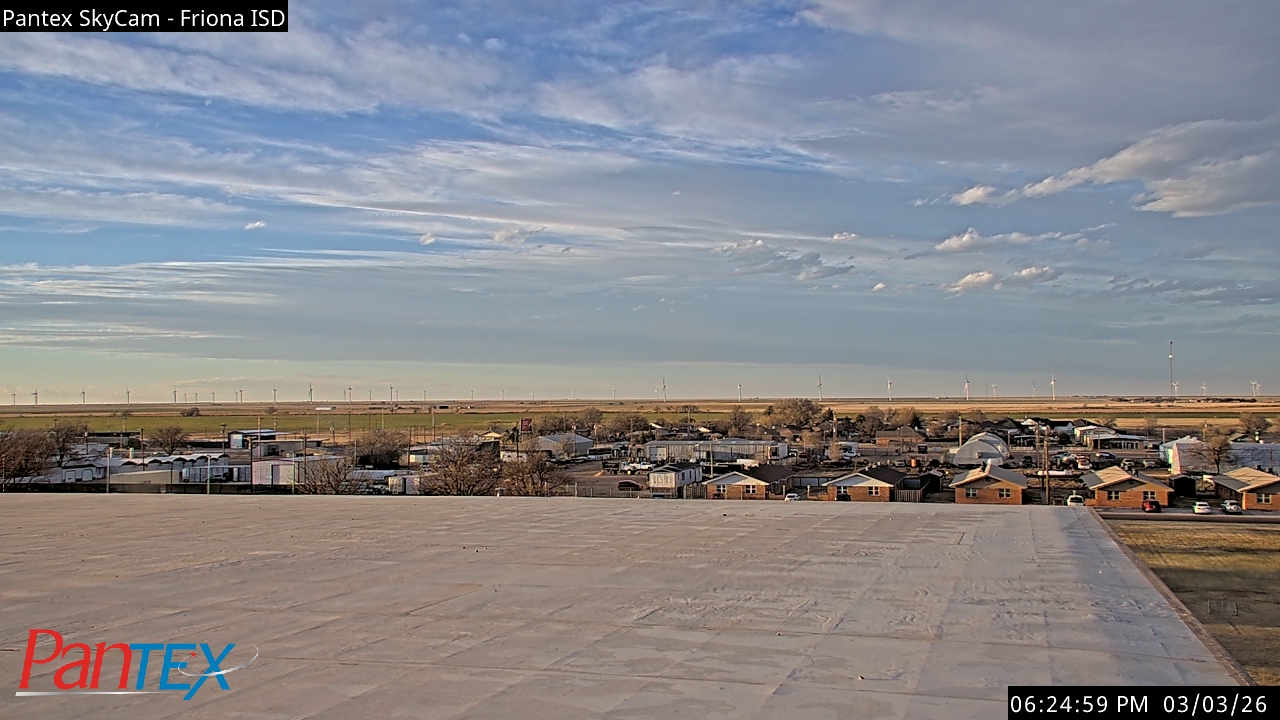 Thumbnail for current weather camera view from Friona ISD in Friona, Texas