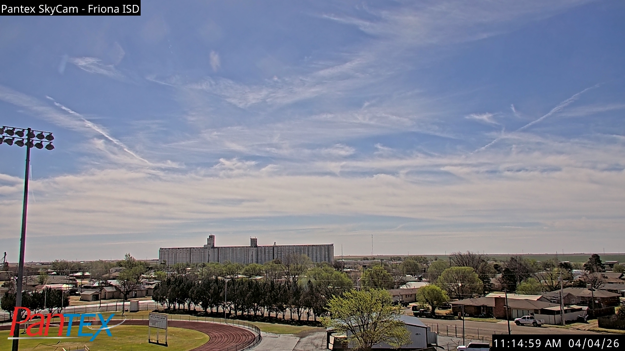 Thumbnail for current weather camera view from Friona ISD in Friona, Texas