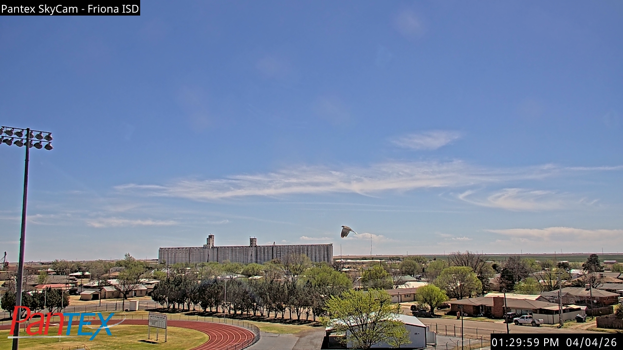 Thumbnail for current weather camera view from Friona ISD in Friona, Texas