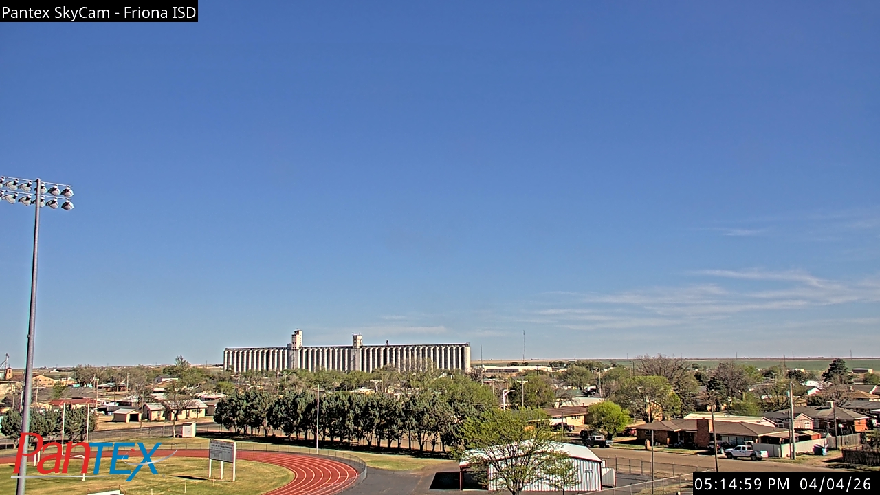 Thumbnail for current weather camera view from Friona ISD in Friona, Texas