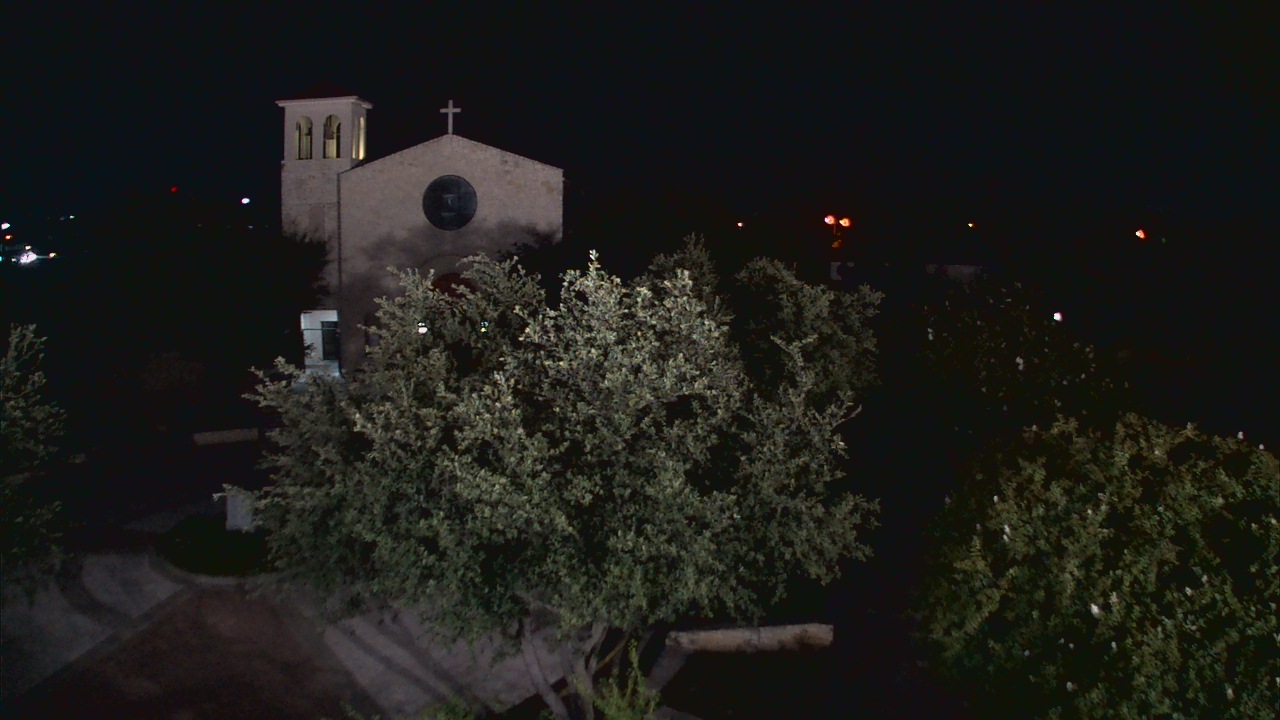Thumbnail for current weather camera view from Mary Immaculate School in Farmers Branch, Texas