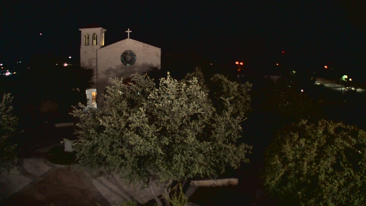 Thumbnail for current weather camera view from Mary Immaculate School in Farmers Branch, Texas