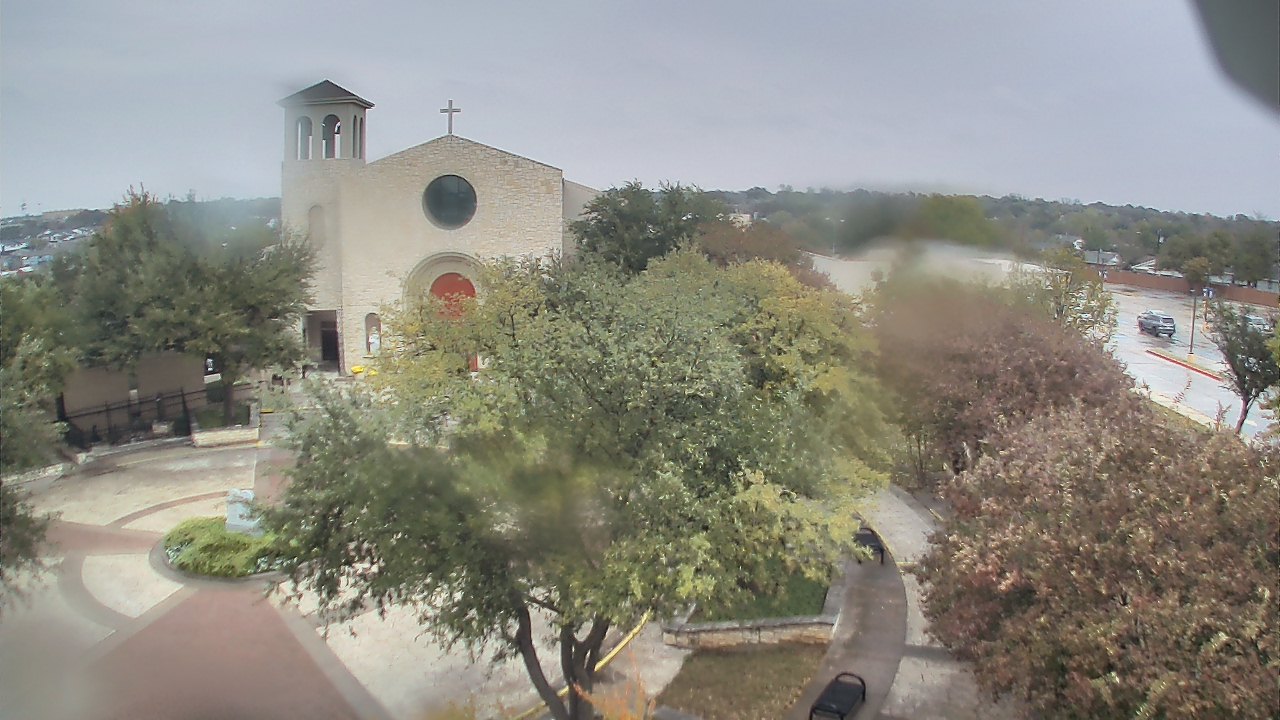 Thumbnail for current weather camera view from Mary Immaculate School in Farmers Branch, Texas