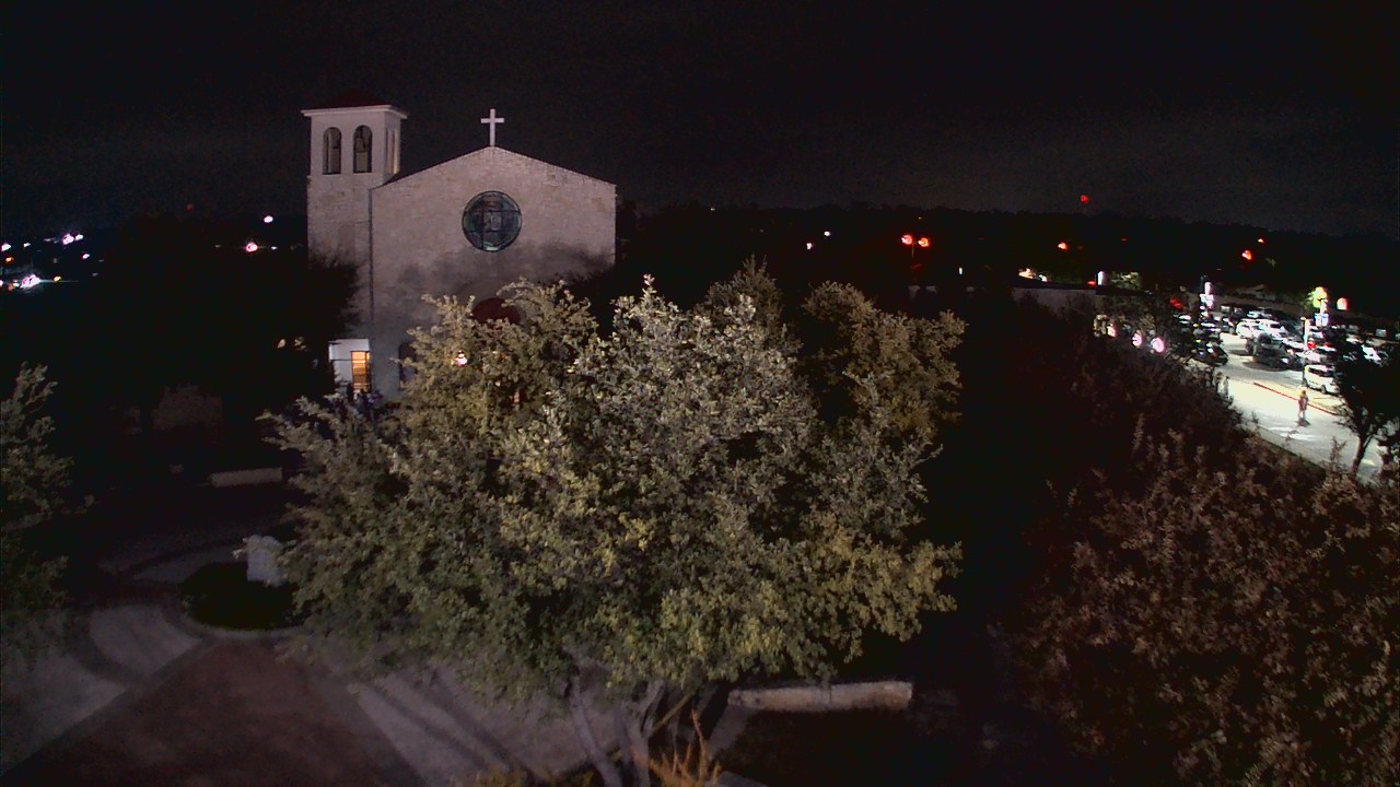 Thumbnail for current weather camera view from Mary Immaculate School in Farmers Branch, Texas