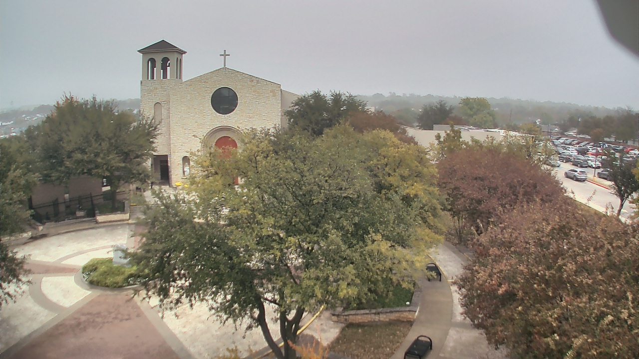 Thumbnail for current weather camera view from Mary Immaculate School in Farmers Branch, Texas