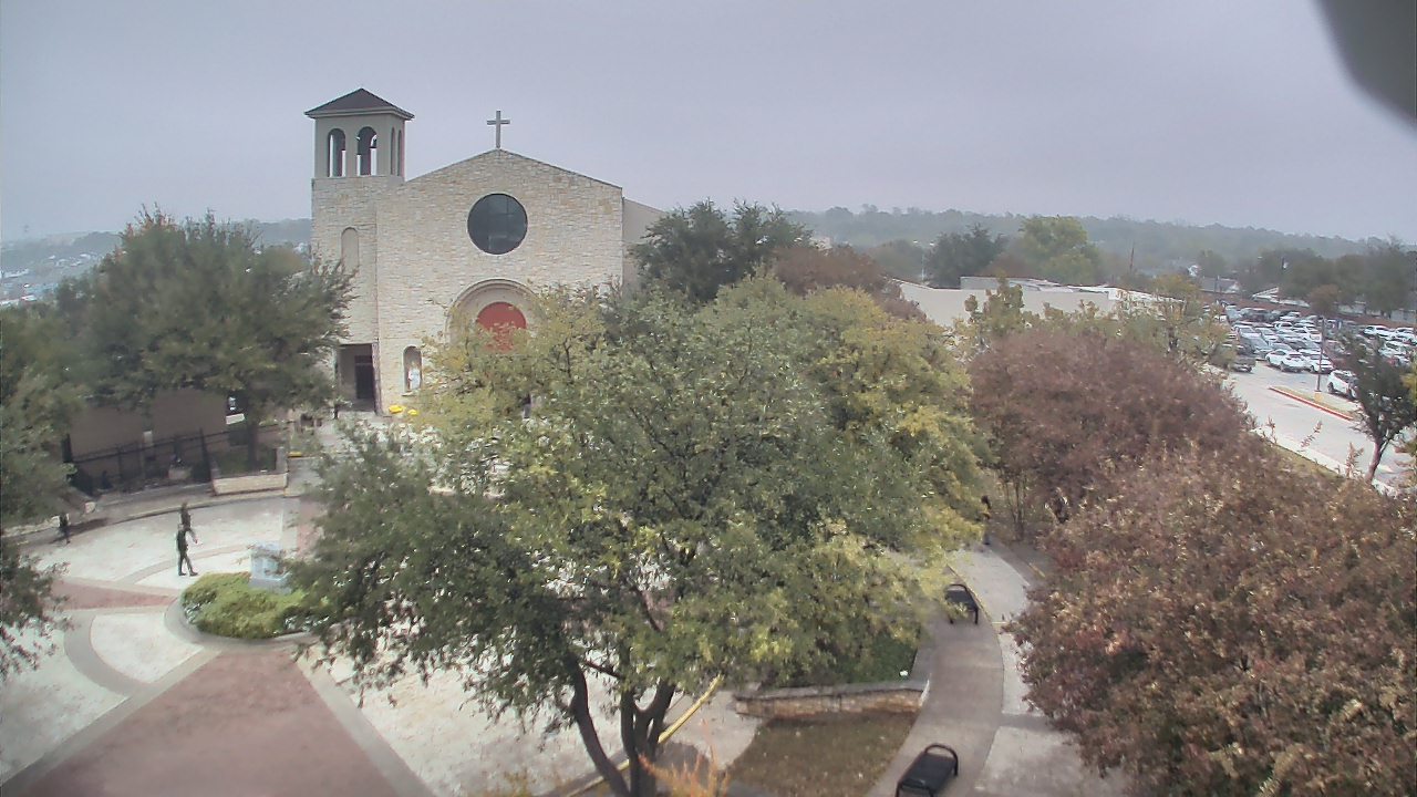 Thumbnail for current weather camera view from Mary Immaculate School in Farmers Branch, Texas