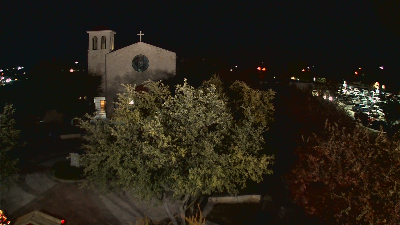 Thumbnail for current weather camera view from Mary Immaculate School in Farmers Branch, Texas