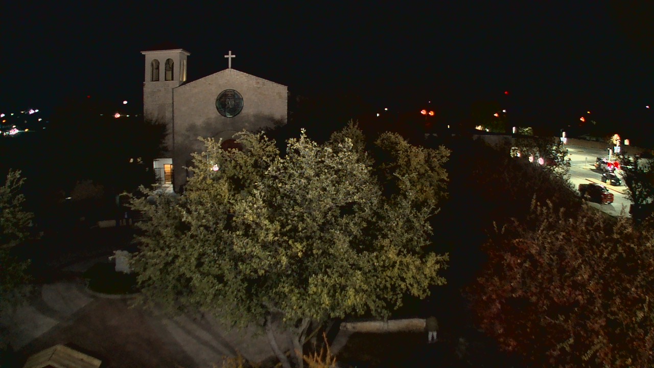 Thumbnail for current weather camera view from Mary Immaculate School in Farmers Branch, Texas