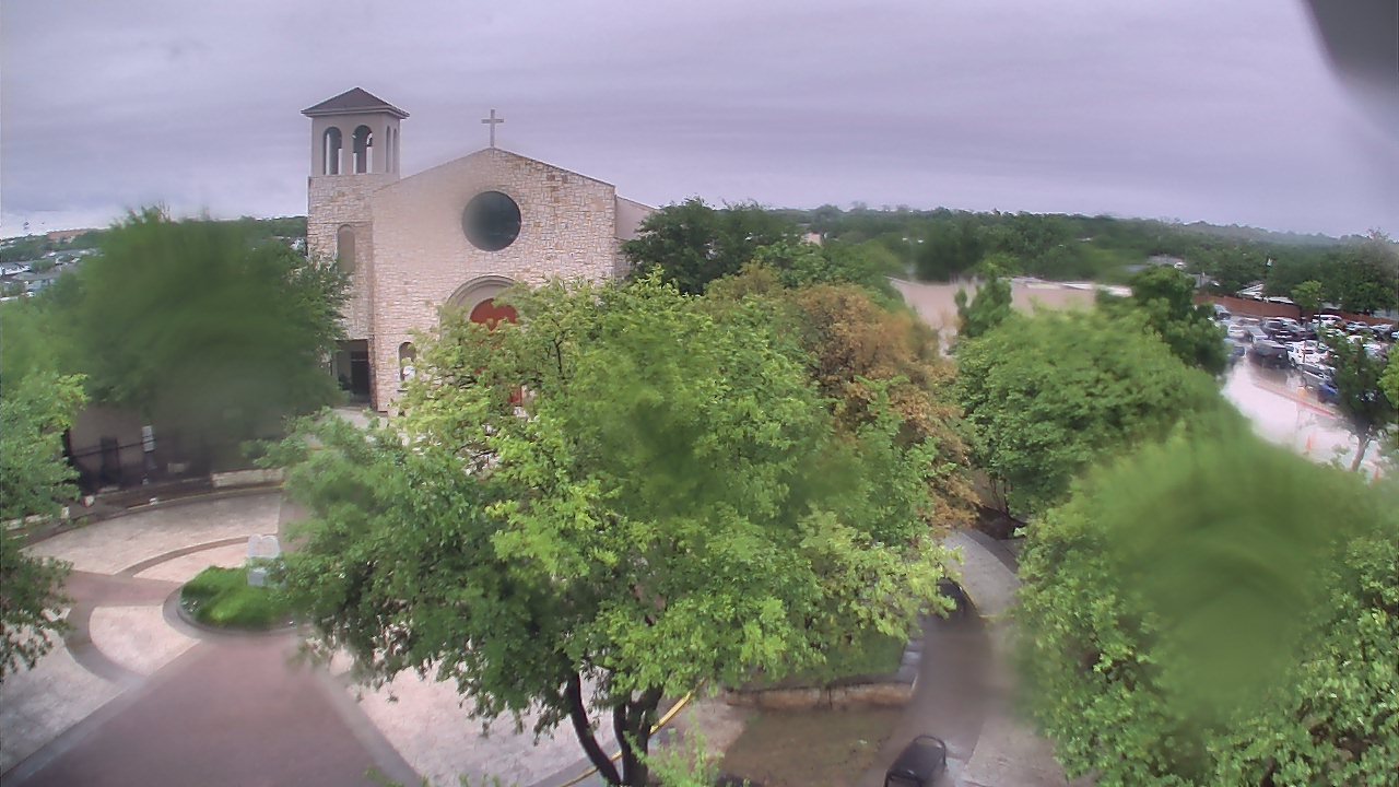 Thumbnail for current weather camera view from Mary Immaculate School in Farmers Branch, Texas