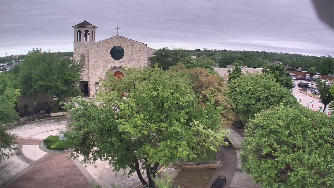 Thumbnail for current weather camera view from Mary Immaculate School in Farmers Branch, Texas