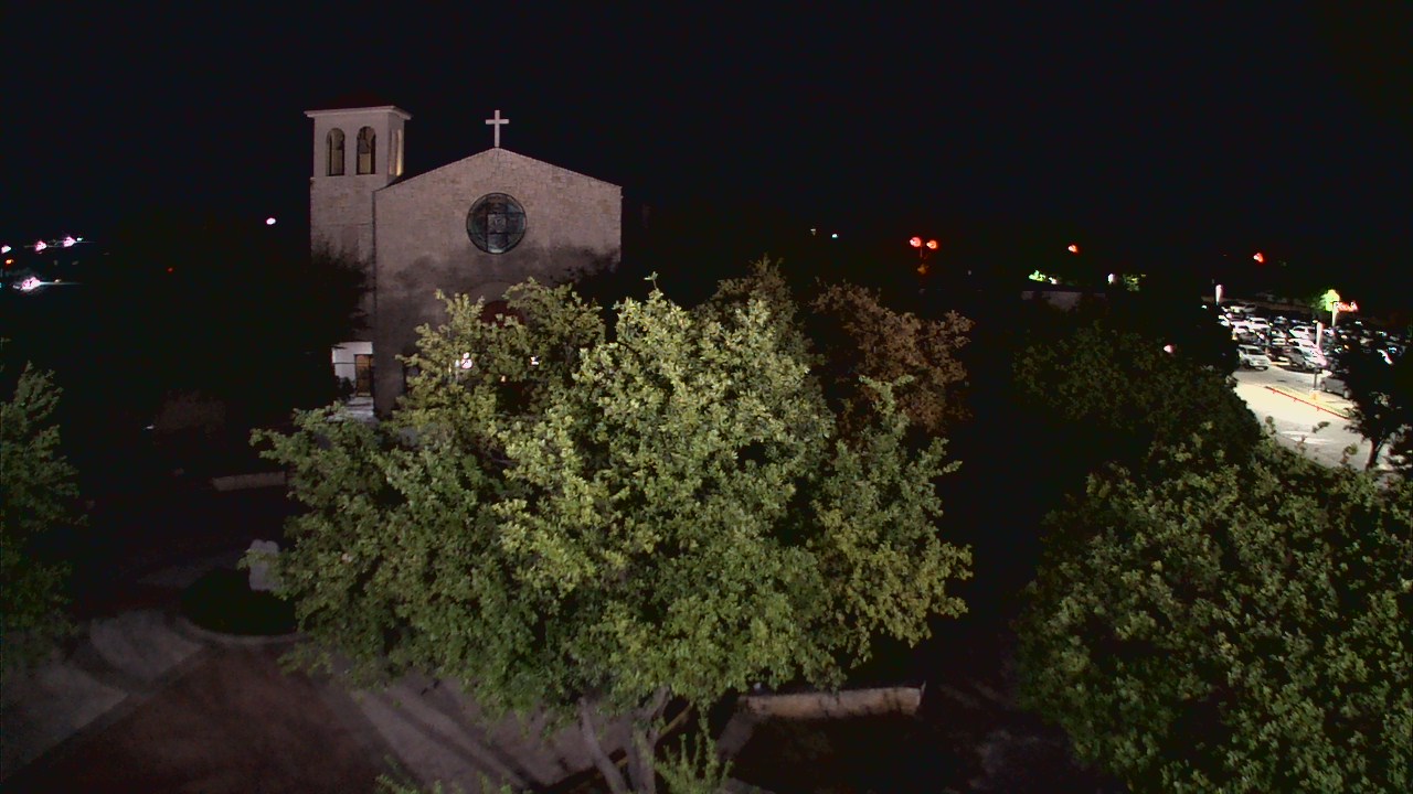 Thumbnail for current weather camera view from Mary Immaculate School in Farmers Branch, Texas