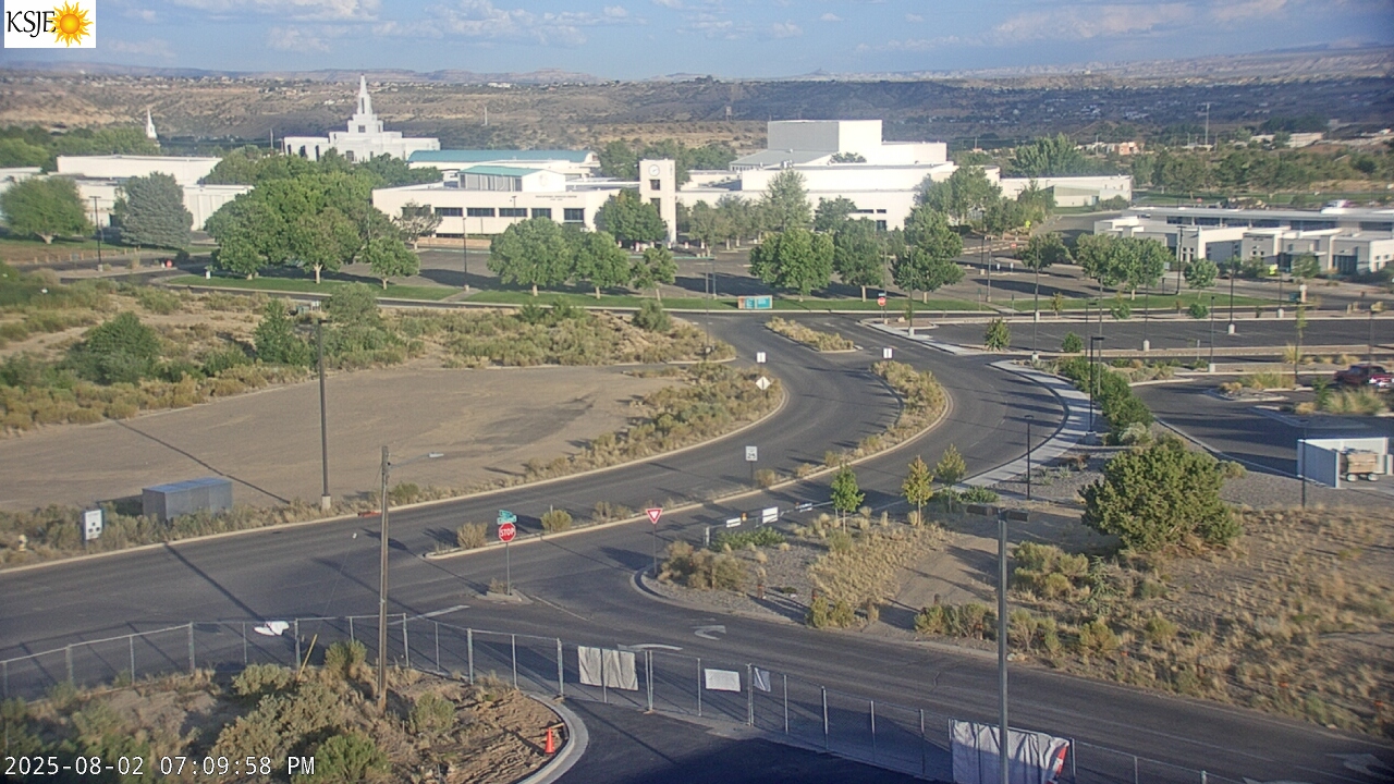 Thumbnail for current weather camera view from KSJE-San Juan College in Farmington, New Mexico