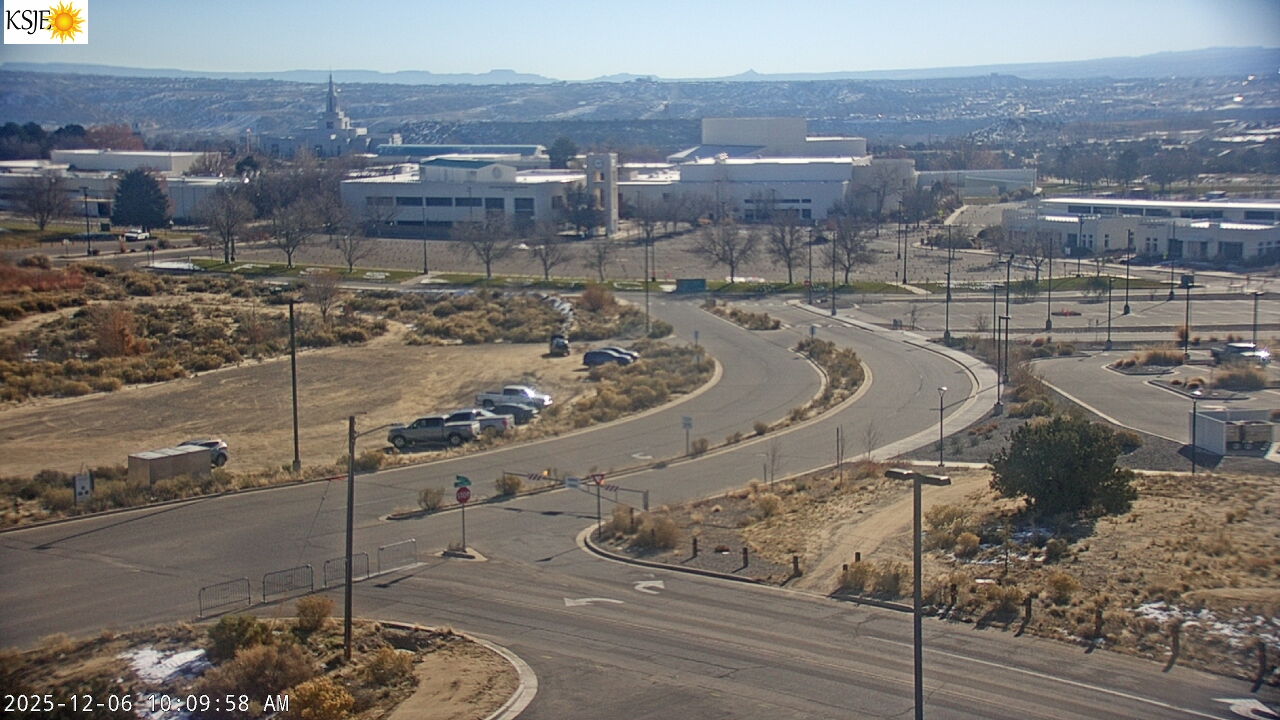 Thumbnail for current weather camera view from KSJE-San Juan College in Farmington, New Mexico